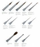 Сменные кисточки для керамики, насадки