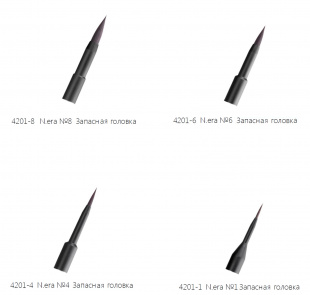 Кисточки Smile Line для керамики, опака, глазури и красок, модули